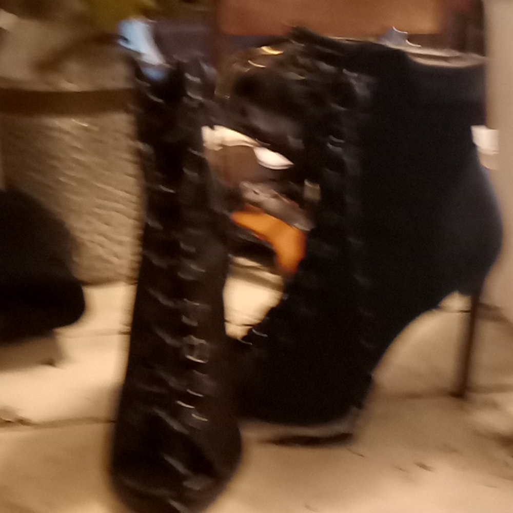 Black boots